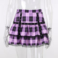 Lattice Pleated Skirt - Skirts detail view 5 | Cute Splikes