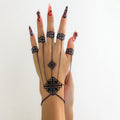 Tassel Finger Bracelet - Bracelets & Rings detail view 2 | Cute Splikes