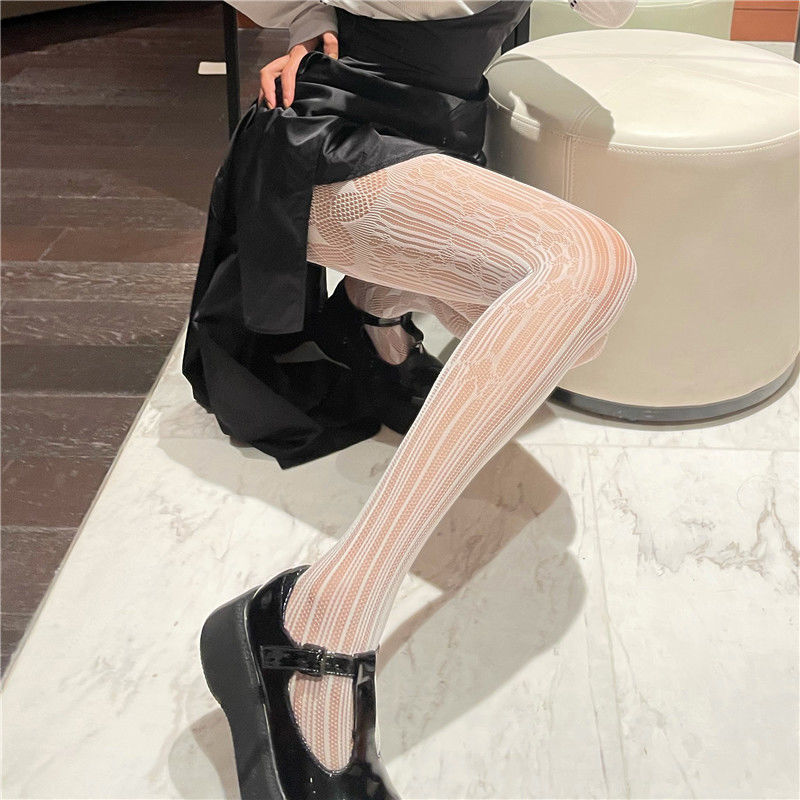 Retro Bottoming Stockings - Tights & Stockings detail view 6 | Cute Splikes