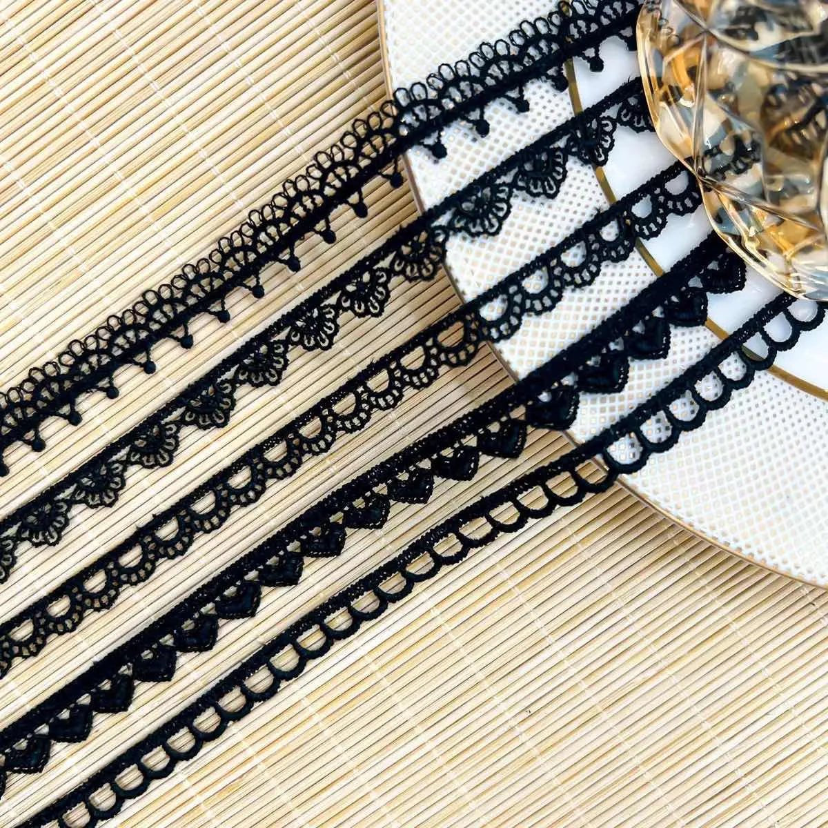 34 Styles Black Lace Bow Choker Necklace for Women Gothic Dark Girl Bow Strap Sweet Sexy Collar Necklace Party Female Je - AltBrat