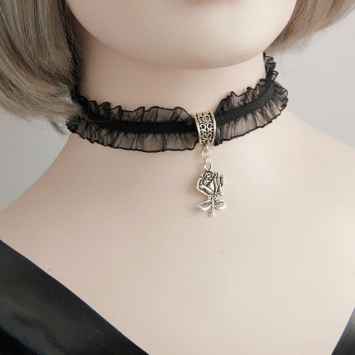 Vampire Statement Necklace - Necklaces & Chokers for Jirai Kei, gothic & kawaii style | Cute Splikes
