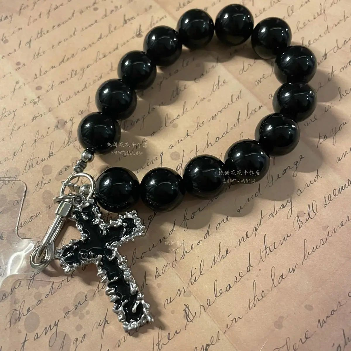 Y2K Bow Heart Star Phone Charm - AltBrat