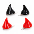 1 Pair Small Demon Horn Hairpins Gothic Party Cosplay Costume Pin Hairpins Halloween Girl Hair Clip Accessories