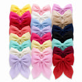 10 colors of random bow hair clips suitable for daily use as hair accessories