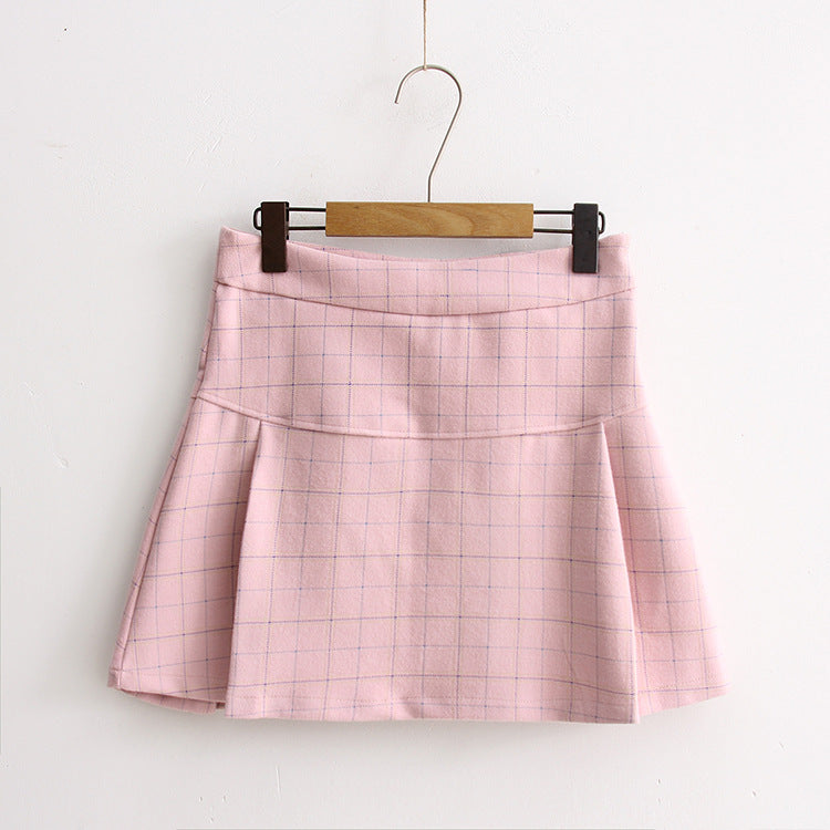 Plaid Bow A-Line Skirt - Skirts detail view 5 | Cute Splikes