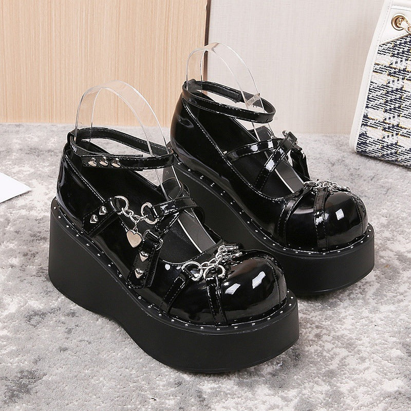 Gothic Lolita Flat Pumps - Shoes & Boots detail view 9 | Cute Splikes
