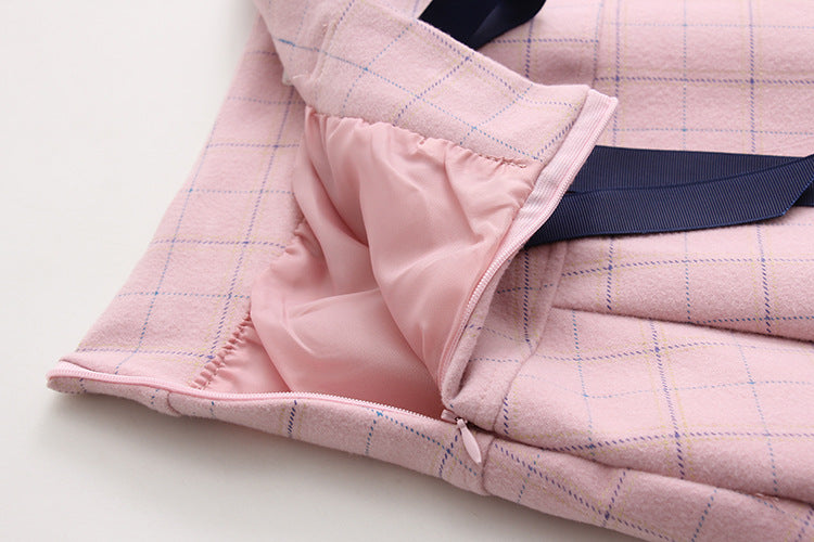 Plaid Bow A-Line Skirt - Skirts detail view 6 | Cute Splikes