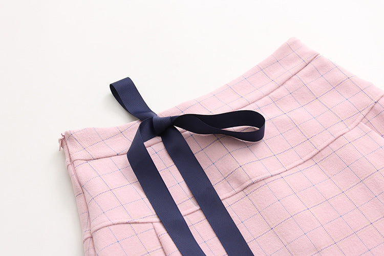 Plaid Bow A-Line Skirt - Skirts detail view 8 | Cute Splikes