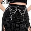 Y2K Cross Chain Belt - AltBrat