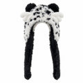 Cat Ear Knit Beanie with Angel Wings - AltBrat