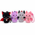 Vampire Bat Plush Keychain with Pearl Collar - AltBrat
