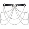 Layered Chain Waist Belt