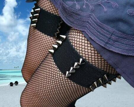 Kawaii Garter Belt - Body & Leg Accessories for Jirai Kei, gothic & kawaii style | Cute Splikes