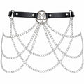 Layered Chain Waist Belt