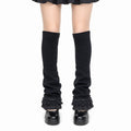 Lace Ruffle Leg Warmers with Suspender Straps - AltBrat