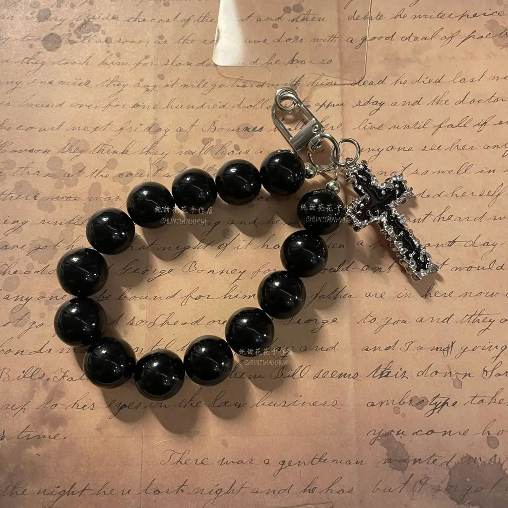 Y2K Bow Heart Star Phone Charm - AltBrat