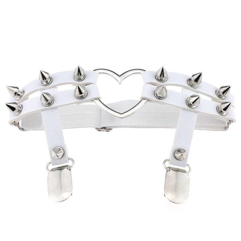 Riveted Garter Leg Ring - Body & Leg Accessories detail view 9 | Cute Splikes