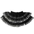 Black &amp; Red Puffy Skirt - Skirts for Jirai Kei, gothic & kawaii style | Cute Splikes