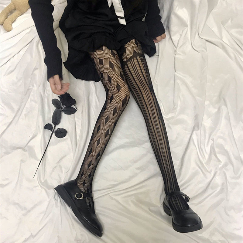 Retro Bottoming Stockings - Tights & Stockings detail view 2 | Cute Splikes