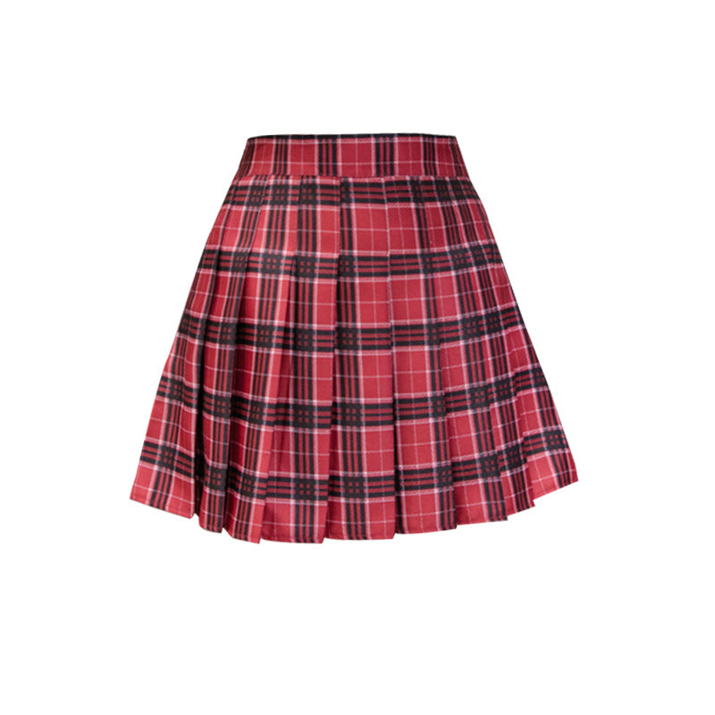 JK Plaid Pleated Skirt - Skirts detail view 7 | Cute Splikes