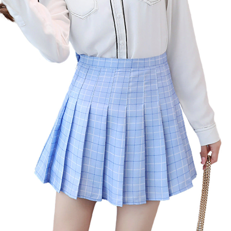 JK Plaid Pleated Skirt - Skirts detail view 8 | Cute Splikes