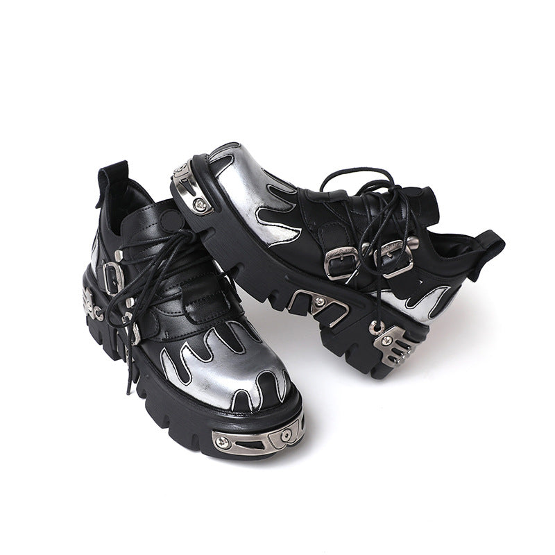 Black Platform Shoes - Shoes & Boots detail view 3 | Cute Splikes
