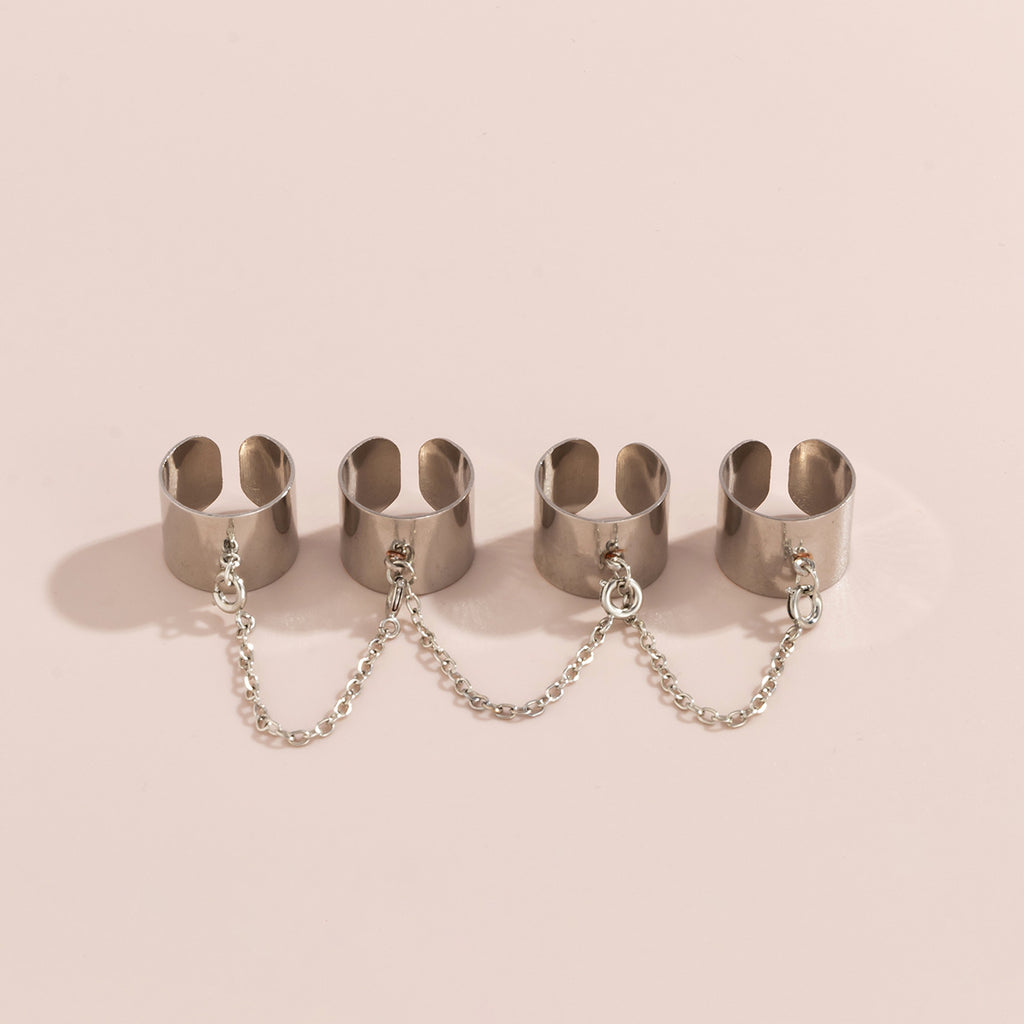 Minimalist Finger Ring - Bracelets & Rings for Jirai Kei, gothic & kawaii style | Cute Splikes