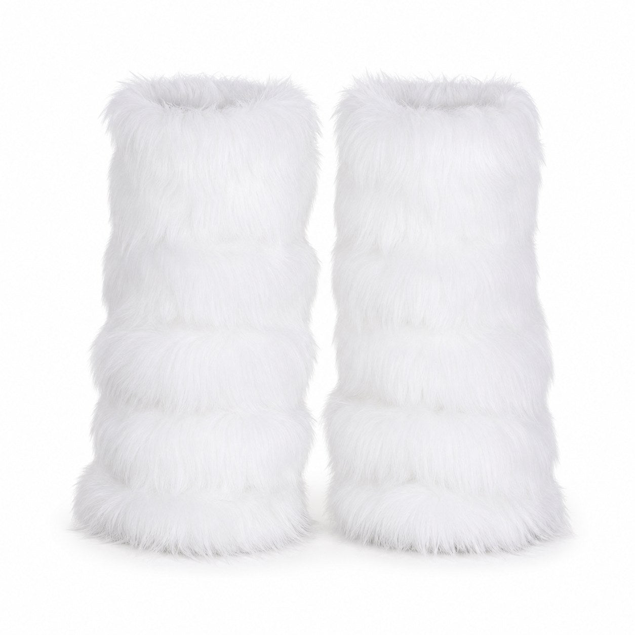 Fluffy Faux Fur Leg Warmers (Boot Covers) - AltBrat