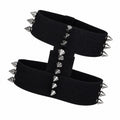 Studded Spike Leg Garter Straps (Pair) - AltBrat