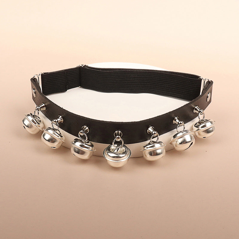 Bell Leather Leg Ring - Body & Leg Accessories detail view 2 | Cute Splikes