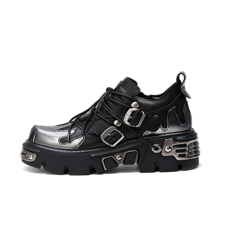 Black Platform Shoes - Shoes & Boots detail view 2 | Cute Splikes