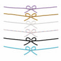 Knot Bow Beaded Choker Necklace - AltBrat