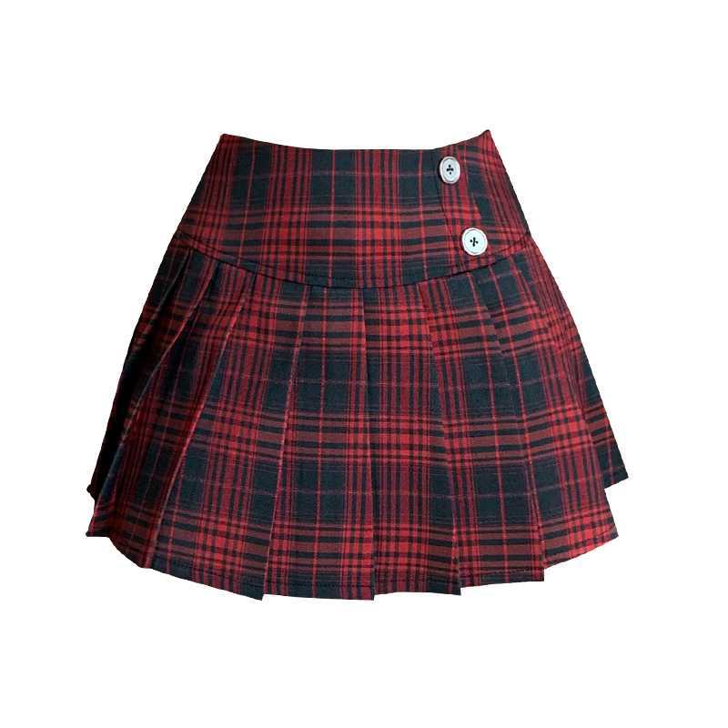 Plaid Pleated Skirt - Skirts detail view 5 | Cute Splikes