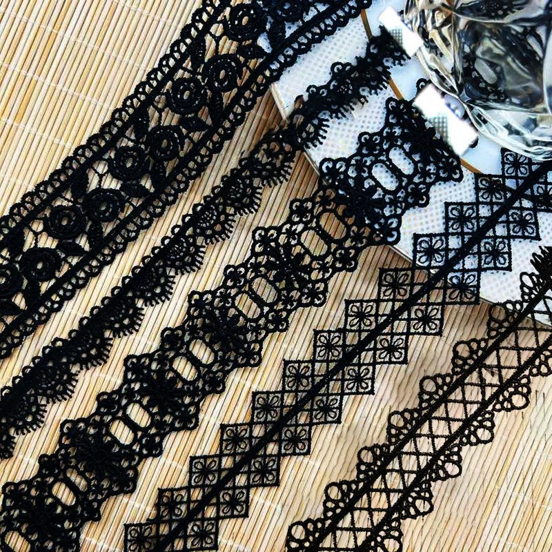 34 Styles Black Lace Bow Choker Necklace for Women Gothic Dark Girl Bow Strap Sweet Sexy Collar Necklace Party Female Je - AltBrat