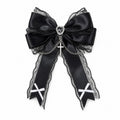 Large Ribbon Bow Hair Clip - AltBrat