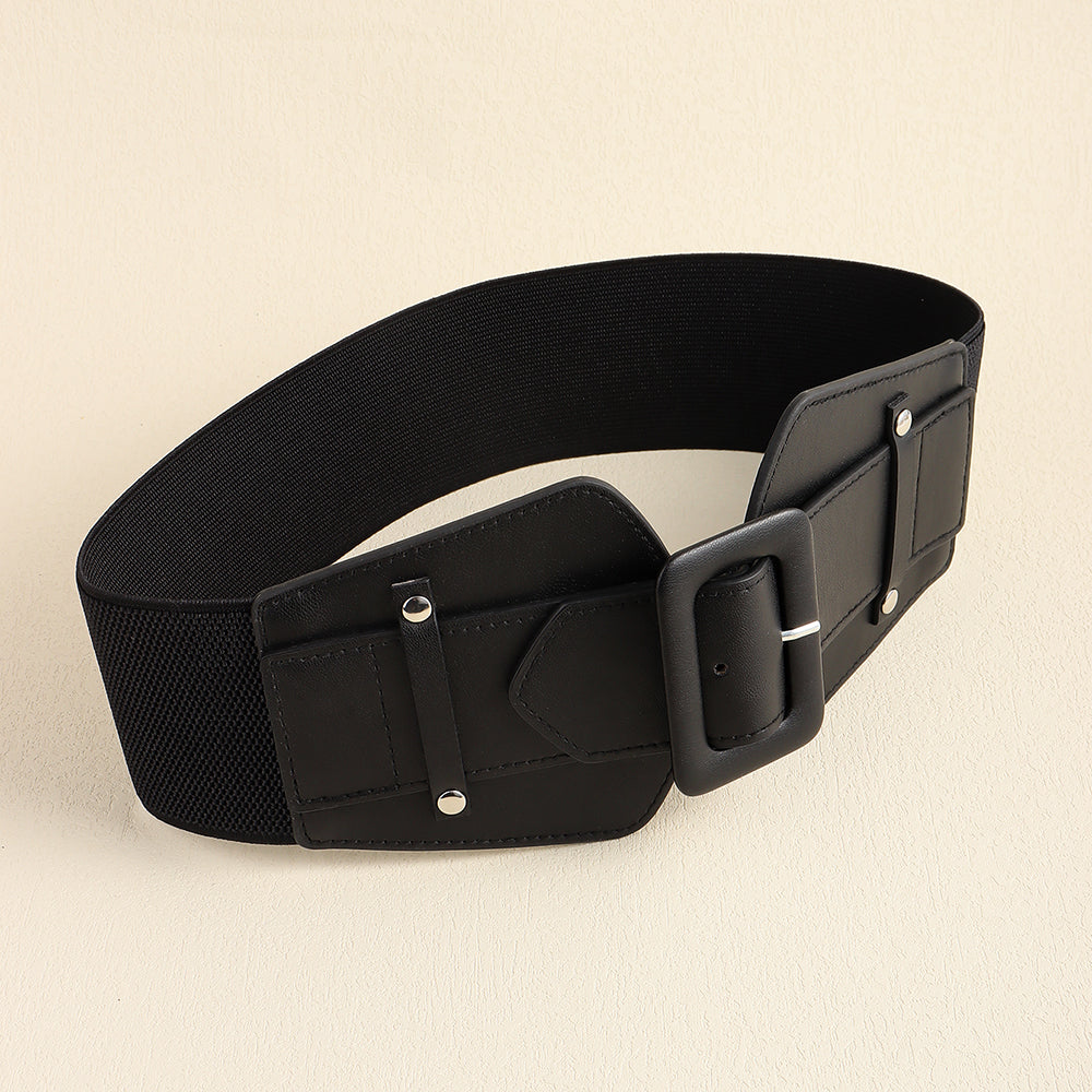 Wide Elastic Waist Corset Belt - Belts detail view 10 | Cute Splikes