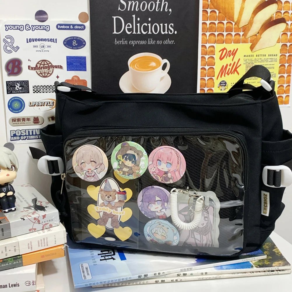 Japanese Style Kawaii Bag Women Cartoon Plush Shoulder Bag for Women New Crossbody Bag Small Phone Purse Bolsa Feminina - AltBrat