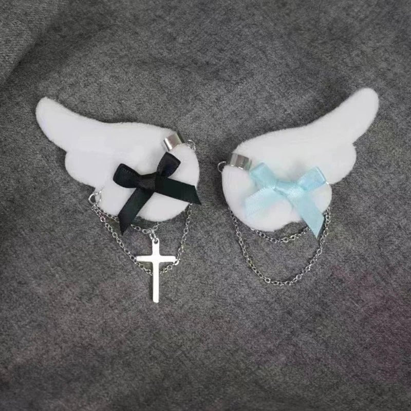 Plush Angel Wing Ita Card Bag - AltBrat