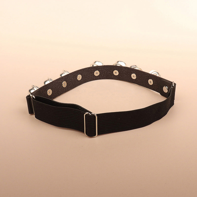 Bell Leather Leg Ring - Body & Leg Accessories detail view 4 | Cute Splikes