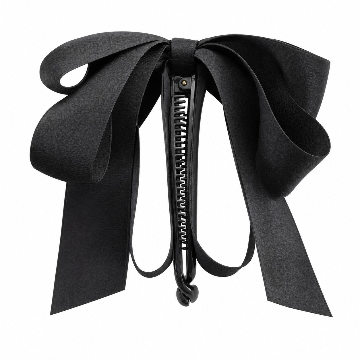 Ladies' fashionable and elegant bow hairpin. New style bow fringed hairpin with ribbons. High-end satin.Perfect gift