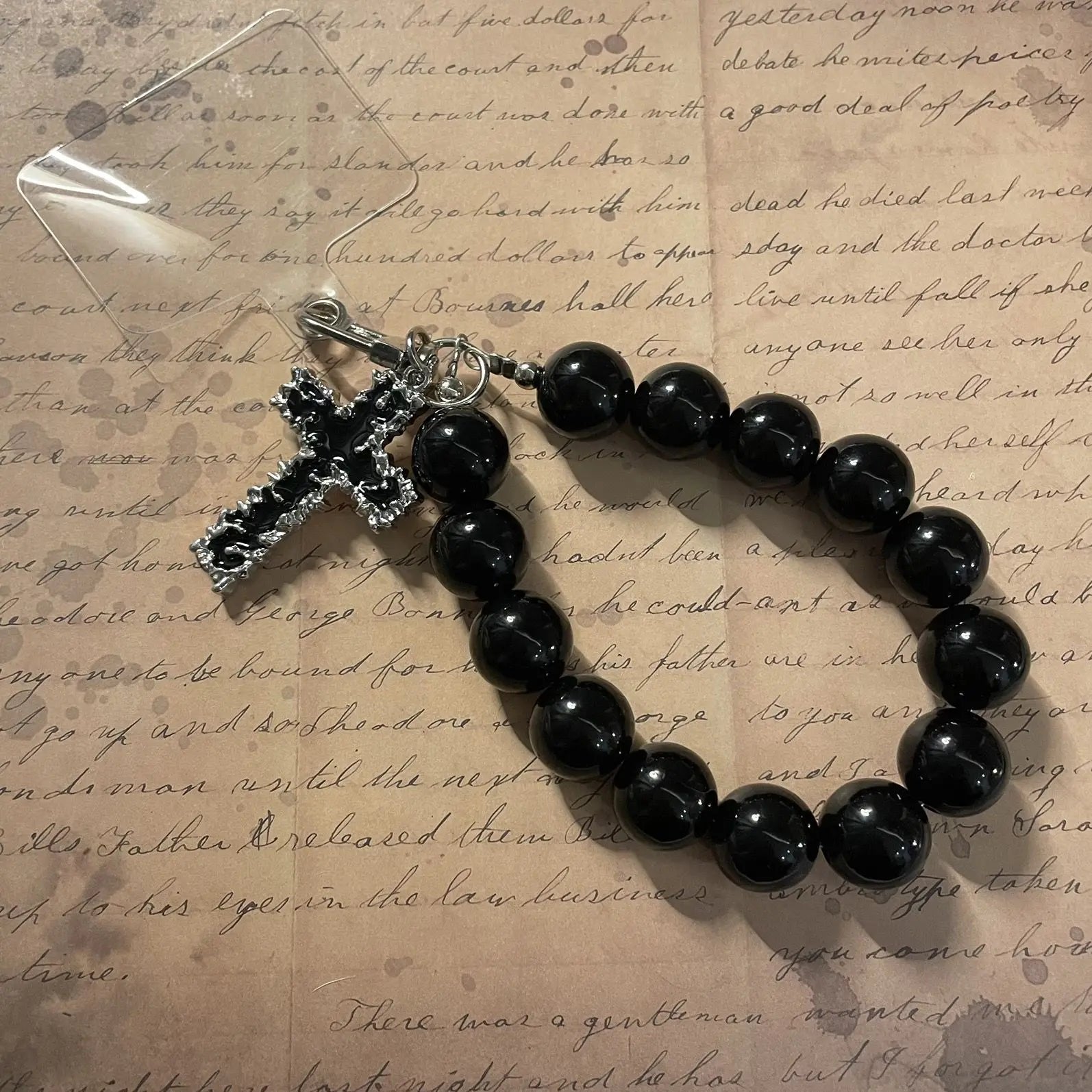 Y2K Bow Heart Star Phone Charm - AltBrat