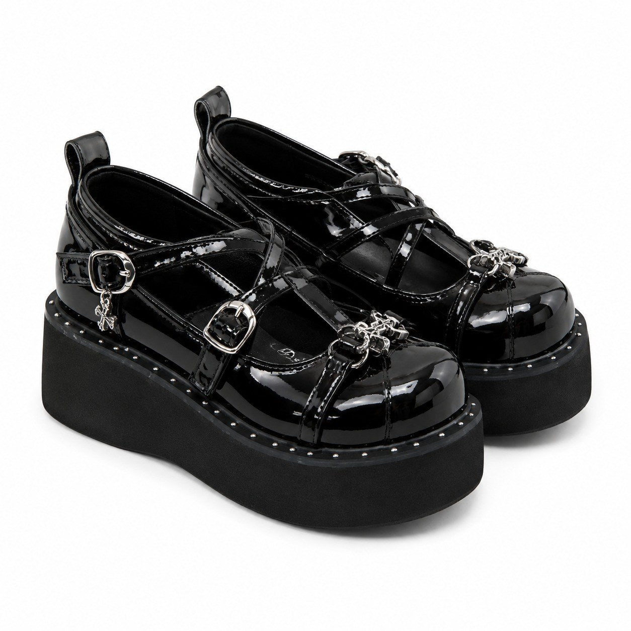 Gothic Platform Mary-Jane Shoes - AltBrat