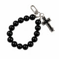 Kawaii Beaded Cross Phone Charm - AltBrat