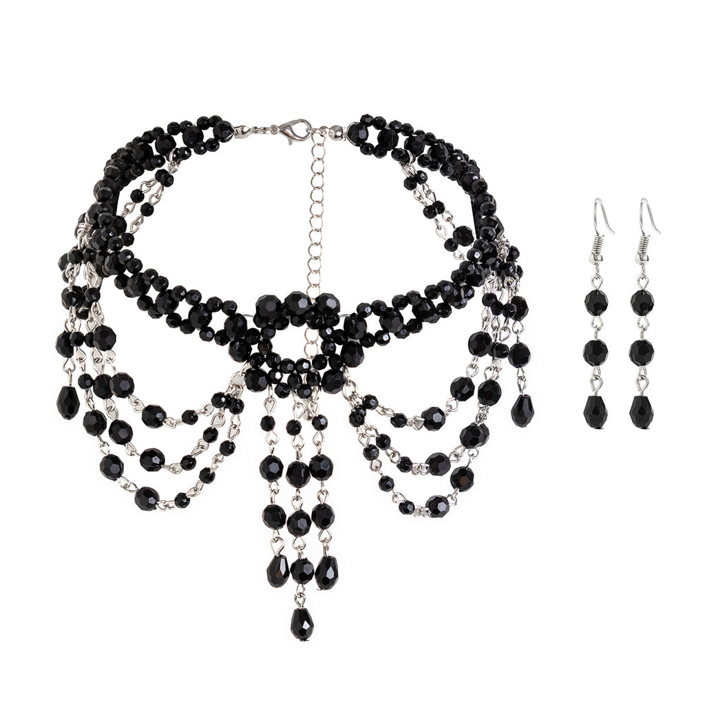 Crystal Beaded Bracelet Set - Bracelets & Rings detail view 5 | Cute Splikes