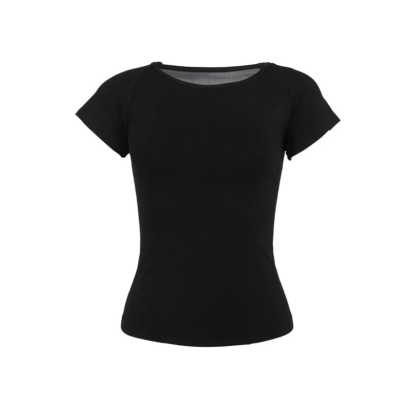 Angel Print Mesh Top - Tops & Dresses detail view 4 | Cute Splikes