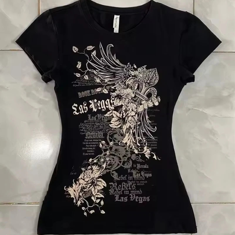 Slim Fit Crop Top - Tops & Dresses for Jirai Kei, gothic & kawaii style | Cute Splikes