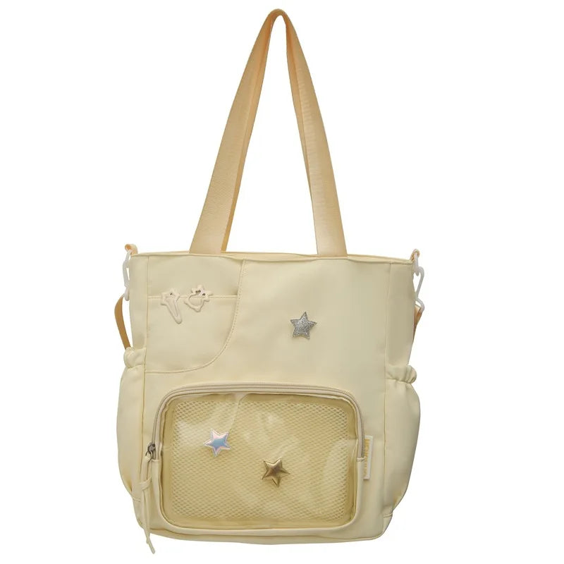 Kawaii Pastel School Tote Bag