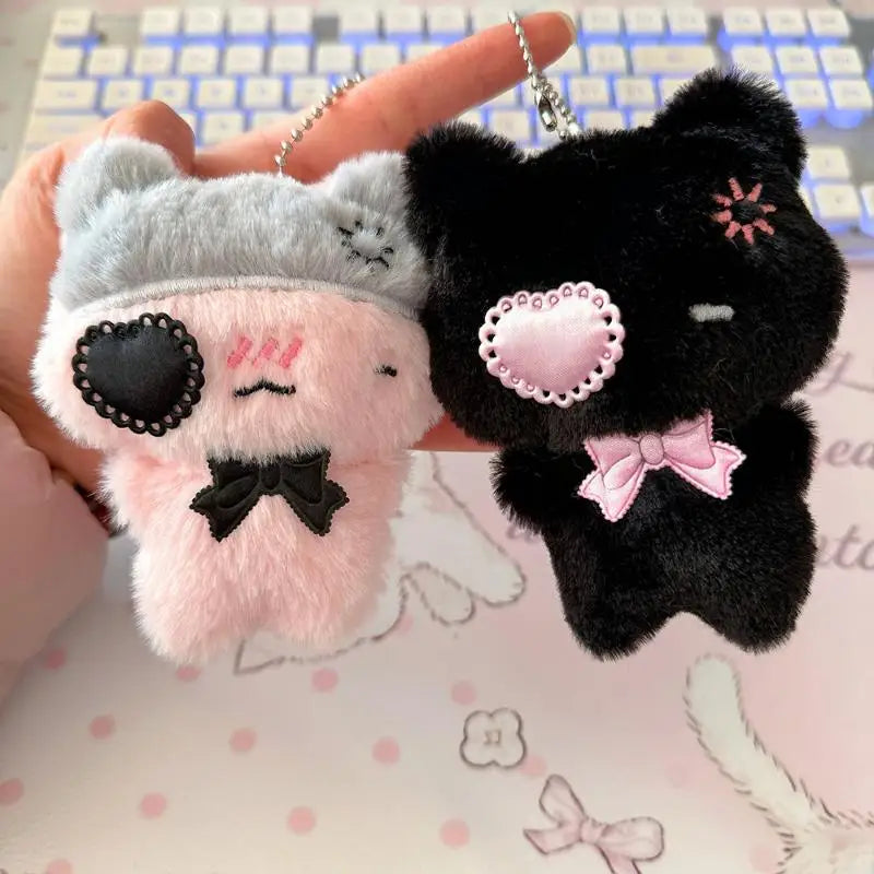 Plush Kitty Keychain - Keychains & Charms detail view 2 | Cute Splikes