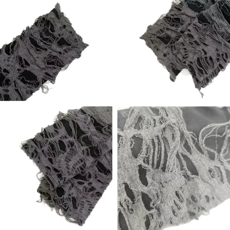 Ripped Punk Arm Warmers - Gloves & Arm Warmers detail view 5 | Cute Splikes