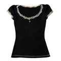 Gothic Graphic T-Shirt - Tops & Dresses detail view 6 | Cute Splikes